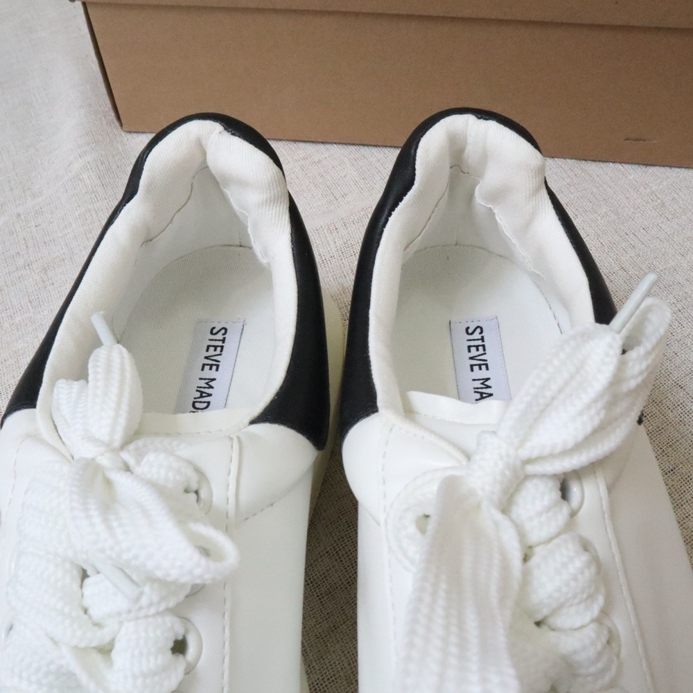Steve Madden Glazed Chunky Platform Sneakers - Picture 4 of 15